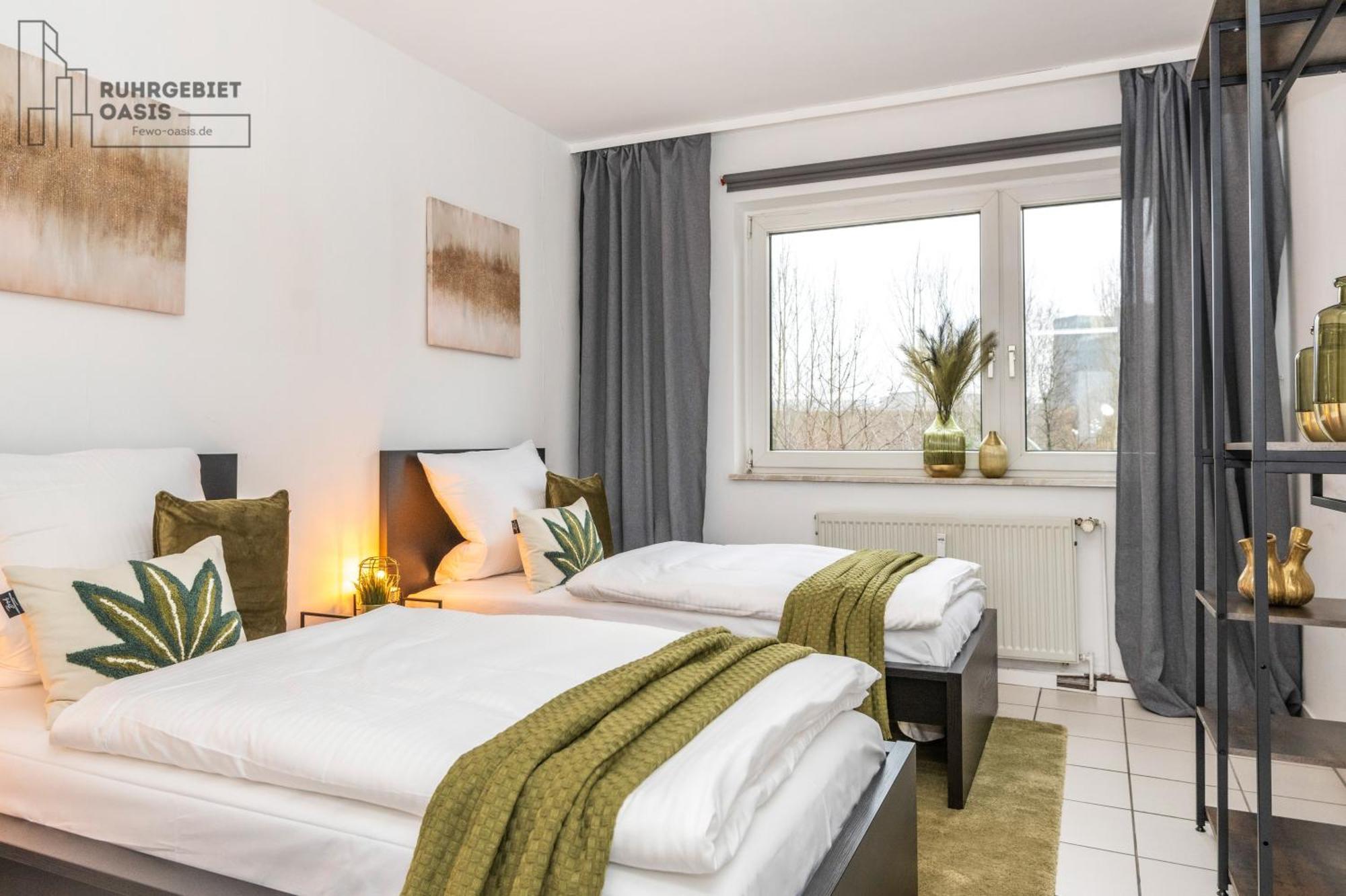 3-Zimmer-Wohnung Nahe Essen City, Bis 5 Personen, Smarttv, Wifi, Balkon Экстерьер фото